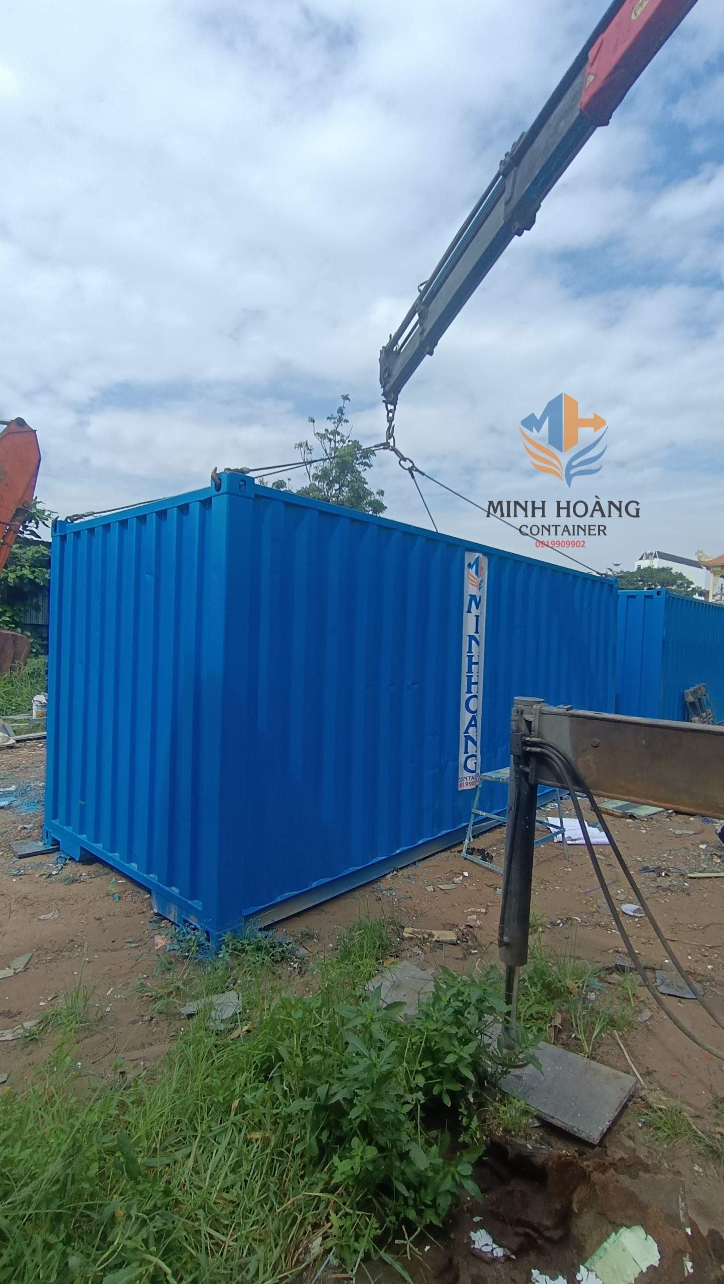 Container kho 20 feet chứa hàng hoá cont được thiết kế theo yêu cầu khách